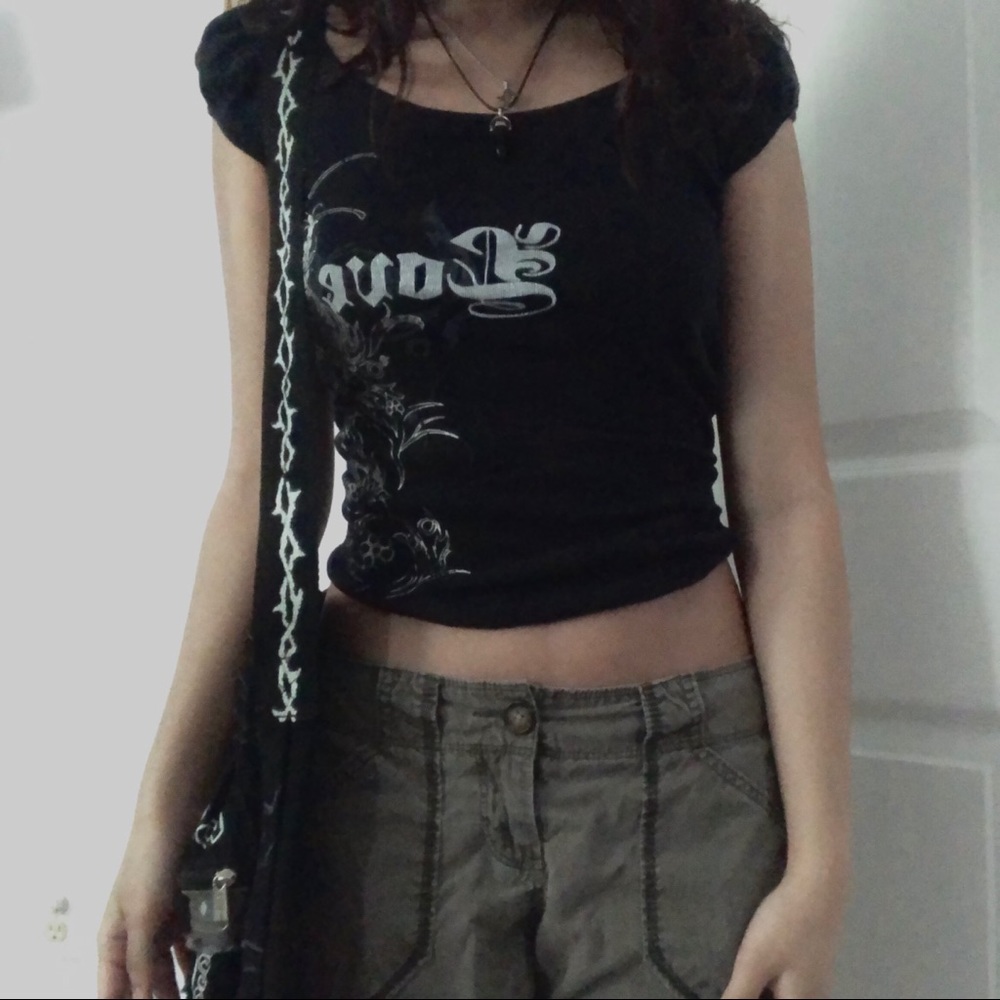 SOLD‼️‼️Twilight core grunge emo cyber y2k punk mall goth love tattoo graphic